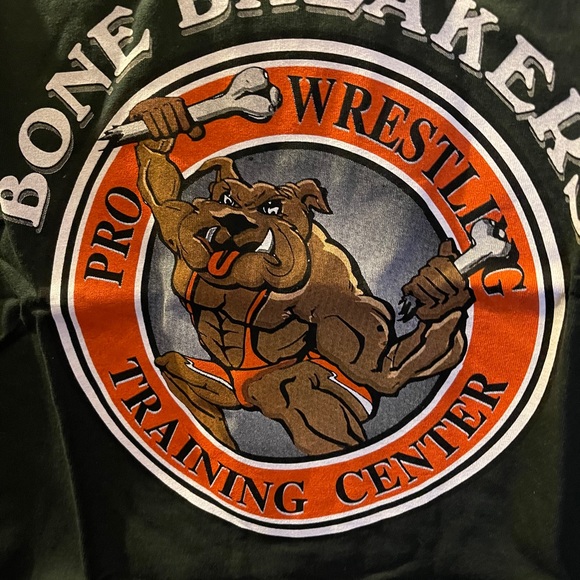 Wrestling shirt xxl bone breakers xxl new - Picture 2 of 5